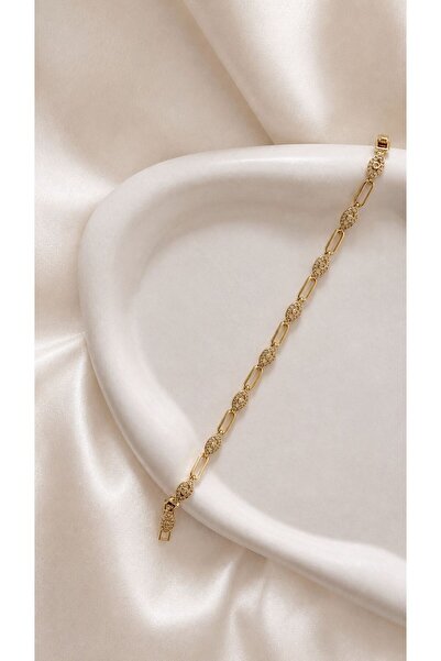 GONESSA Xuping Eye Detailed Gold Bracelet