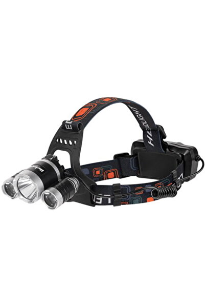 Rebel Lanternă frontală cu acumulator 10W + 2x 3W 350LM