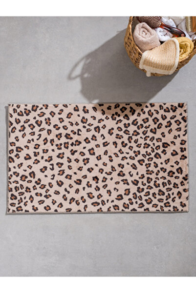 LC Waikiki Covoraș de baie cu imprimeu leopard 50x80 cm