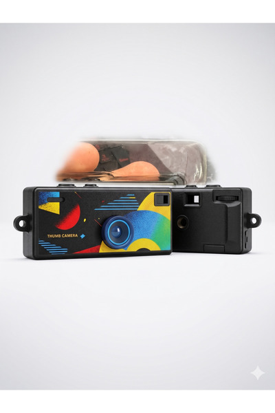 M90 Retro Tasarımlı Parmak Boyutunda Mini Kamera (Thumb Camera) - HD Video ve...