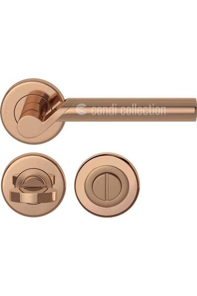 Condi Collection 1003 مقبض باب من الفولاذ المقاوم للصدأ PVD برونزي