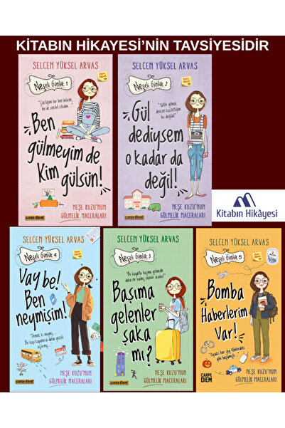 Carpe Diem Kitapları Neşeli Günlük SERİSİ (5KİTAP) Bomba Haberlerim Var, Ben ...