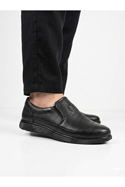 Lütfi Men's Genuine Leather Orthopedic Sole Seasonal Dad Shoes