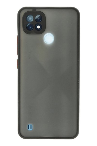 New Face Ilkeshop New Realme C21 Case Montreal Silicone Cover (233401) - Black