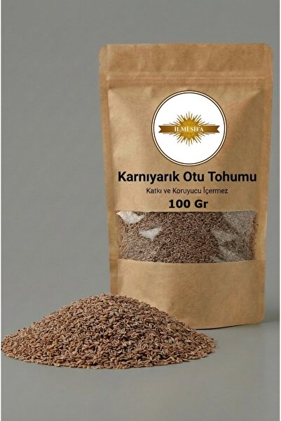 İLMİ ŞİFA Karnıyarık Otu Tohumu (Psyllium) Tozu 100 gr Karnı yarık Otu Tohumu...