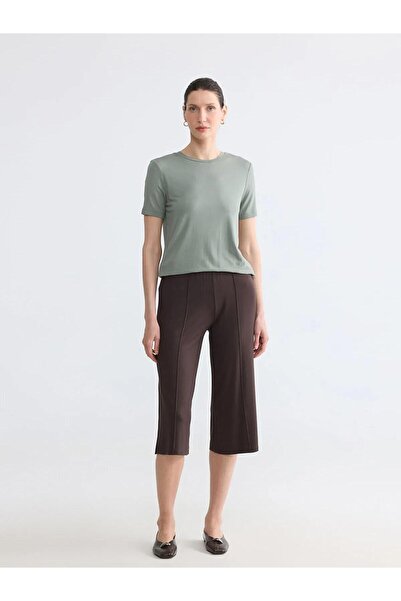 LC Waikiki Elastic Waist Women's Capri (S6)