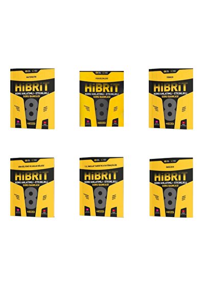 Hız Yayınları 8. Sınıf Hibrit Soru Bankası Seti