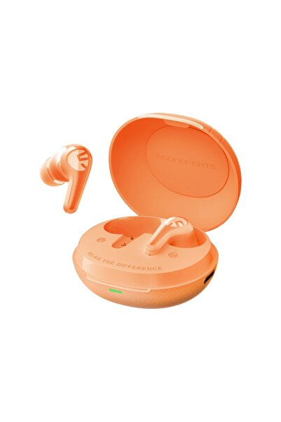 SoundPEATS C30 Hybrid ANC TWS Bluetooth 6.0 Kablosuz Kulak içi Kulaklık Turuncu