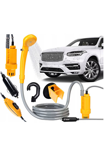 OEM Portable self-contained shower set for camping, 12 V, 5M cable