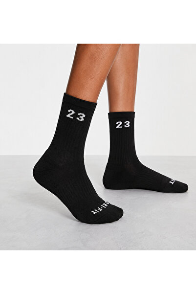 Nike Jordan Essential unisex crne čarape od 3 dela
