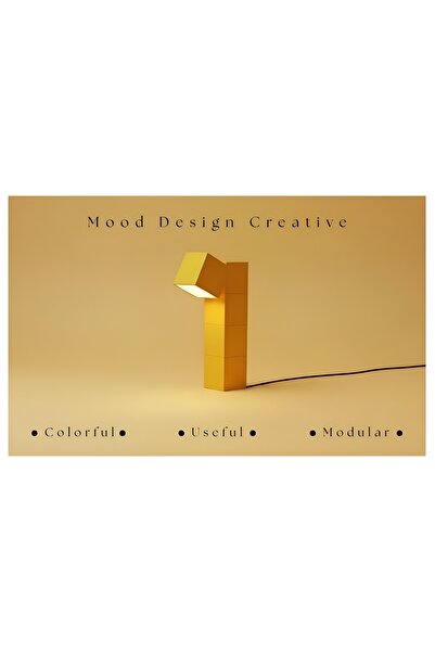 MoodDesign BLOCK CUBE DECORATIVE LAMP - BLOK KÜP DEKORATİF ÇOKLU MASA VE YER ...