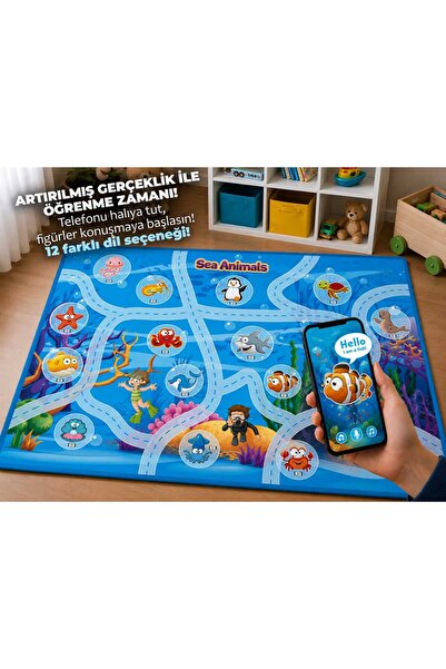 Tilda BSC. & Home Oyun Halısı 150×100 Cm Büyük Boy - Mobil Uygulama Ile Konuş...