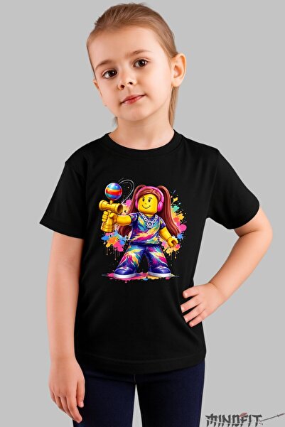GILDAN Tricou Roblox Kendama Minifigurina Cu Arme Stelare