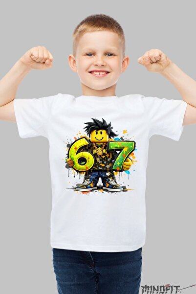 GILDAN Tricou Roblox Six Seven Model Stil Urban