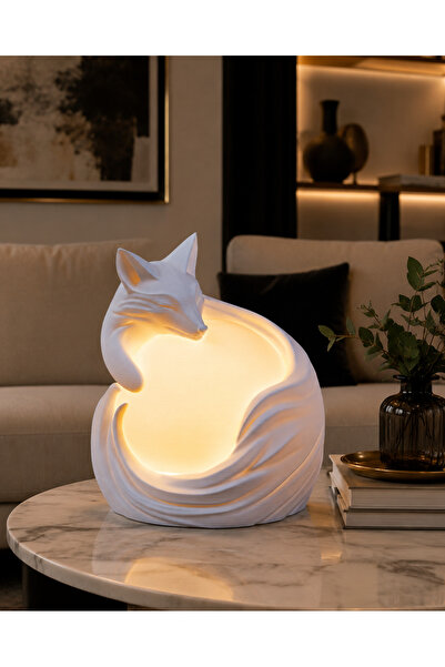 3dlink Lampă decorativă cu vulpe adormită
