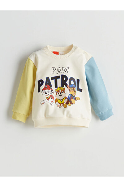 LC Waikiki Two Mt Shop Quality Paw Patrol Printed Baby Boy Sweatshirt