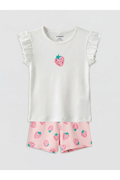 LC Waikiki Esvab • Modern & Distinctive Embroidered Girls' Set