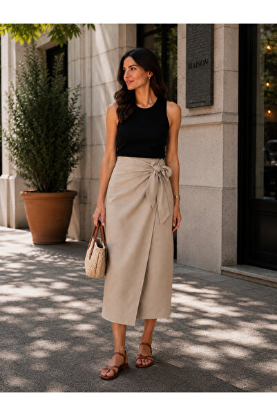 Get Crazy Kruvaze High Waist Skirt