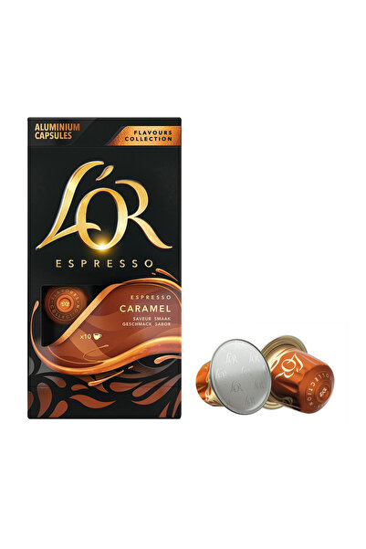 lor Κάψουλες Espresso Caramel συμβατές με Μηχανή Nespresso 10τεμ.