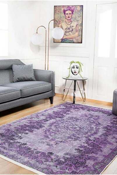 halinet Halı.Net Multi-Colored Vintage Antique Washable Non-Slip Living Room ...