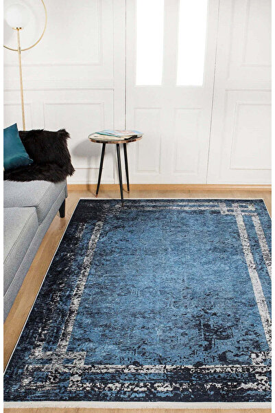 halinet Halı.Net White Modern Washable Non-Slip Living Room Carpet Haln-Hln1164