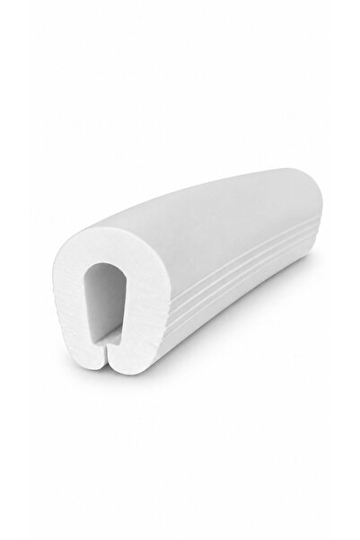 destello by tk Beyaz U lastik küpeşte, Tekne Kenar Fitili. 31x35 küpeşte