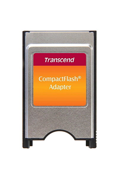 Transcend CompactFlash TS0MCF2PC, PCMCIA, Argintiu