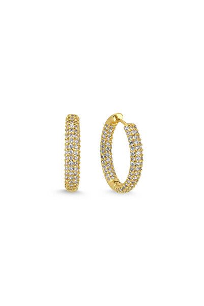 Merano Design Ring Gold Küpe