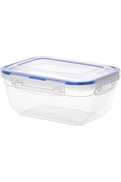 ONMART Square Kitchen Storage Box Microwave Plastic Food Storage Container – ...