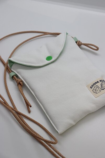 Mamma Mia Home White Phone Bag with Strap
