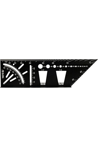 yato Vinclu tamplarie YT-70825, Aluminiu, 150 x 70 x 215 mm, Negru