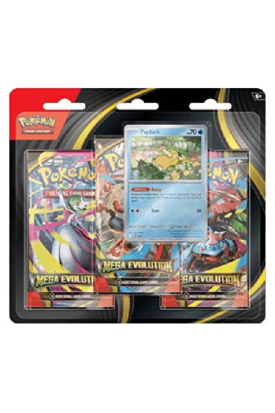 Pokemon Mega Evoluție: Psyduck Pachet de 3 în blister
