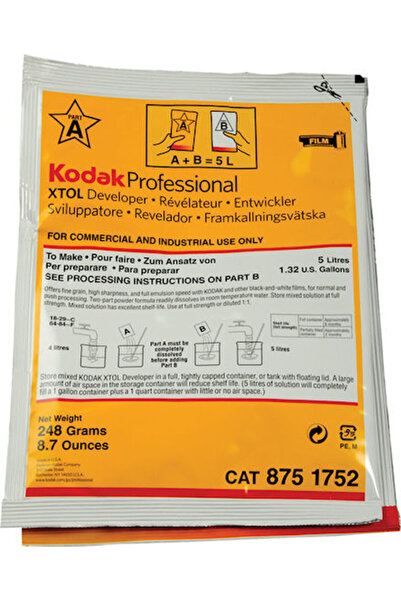 Kodak ΕΠΑΓΓΕΛΜΑΤΙΚΟ ΦΙΛΜ ΑΝΑΠΤΥΞΗΣΗΣ ΟΡΓΑΝΩΣΜΕΝΟΥ ΦΩΤΟΓΡΑΦΙΚΟΥ ΥΛΙΚΟΥ XTOL ΣΚ...