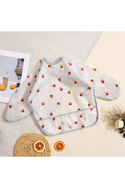 Choice28 SMT2104-CC156 Elinfant 1 قطعة مريلة بأكمام طويلة، مريلة تغذية مقاومة...