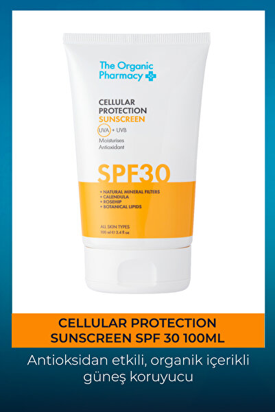 The Organic Pharmacy Cellular Protection Sunscreen SPF 30 Güneş Koruyucu 100ml