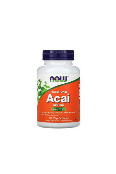 Now Foods Acai 500mg 100 capsules -