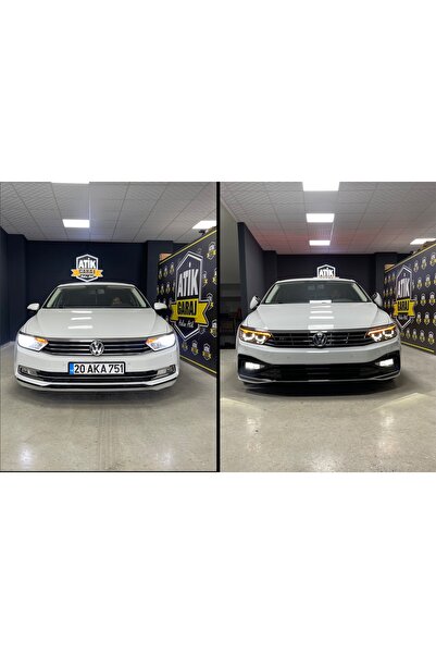 ATİK GARAJ PASSAT B8 İÇİN 8.5 ÖN TAMPON TAMPON+PANJUR+SİS (BOYASIZ)