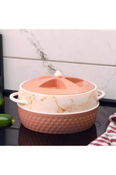 DELCASA DC3381 Majestic Insulated Casserole, 2950 ml Capacity