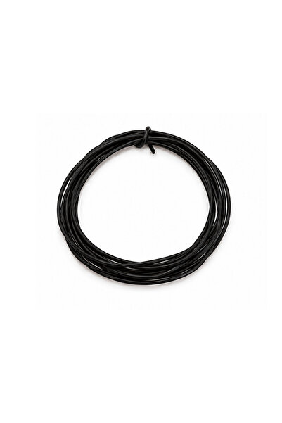 Fapatech 0,22 mm² 24AWG Kalaylı Kablo Siyah Çok Damarlı Esnek Bağlantı Güç Ca...