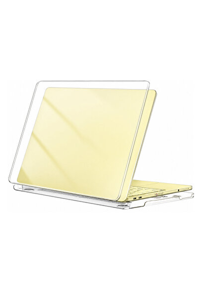 NovStrap MacBook Neo 13 inç (A18 Çip) A3404 ile Uyumlu Kılıf Sert Parlak Koru...