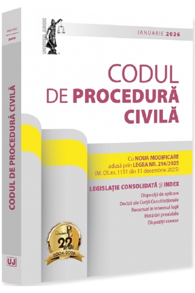 Universul Juridic Codul Procesului Civil