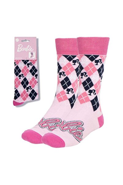 Cerda Barbie Socks Logo Pink 36-43