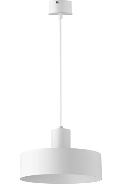 Sigma Lighting Lampă suspendată minimalistă Rif White, rotundă, Ø25cm, abajur...