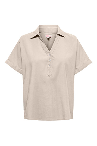ONLY Onlaris široka bluza sa klasičnim ovratnikom i dugmićima BLUZ 15364279