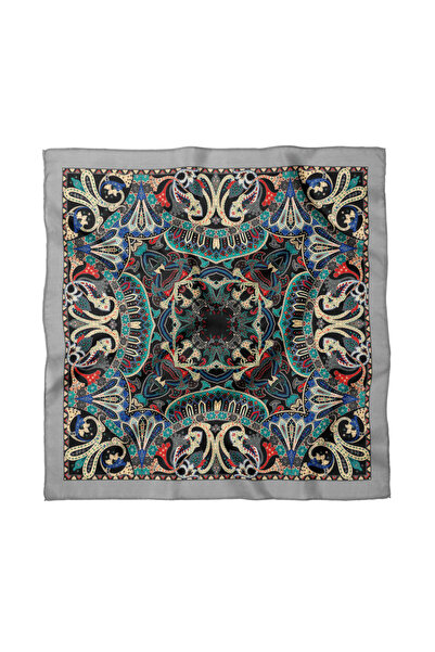 Sultan İpek Ethnic Patterned Scarf / Bandana 50X50Cm