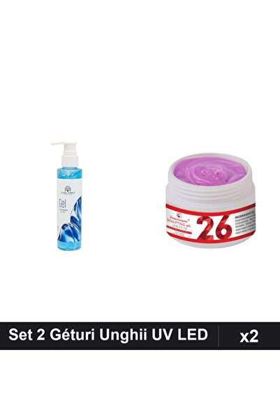 Makeup Set 2 Géturi Îngrijire Unghii, Gel Răcire Post-Epilare 150ml + Builder...