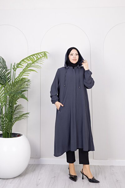 Dayfabric Basic Kapüşonlu Kap | Antrasit