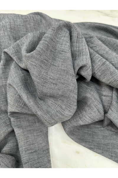 ipekkumaş Gray EVA Linen Fabric OUR PRODUCT IS SOLD BY THE PIECE 1 PIECE = 1 ...