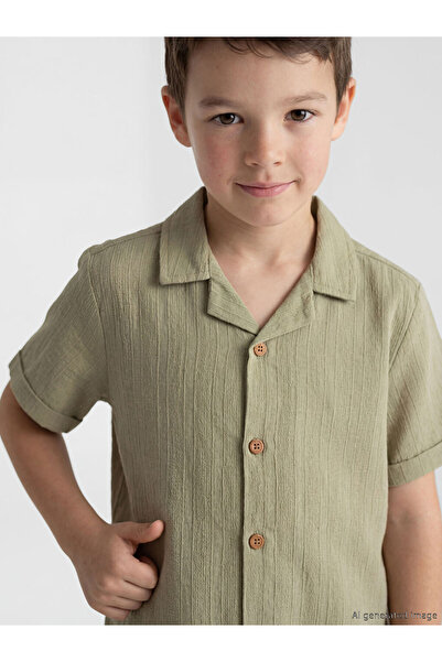 LC Waikiki Linen Blend Boys' Suit