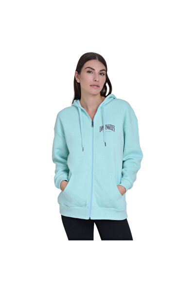 Target Femei& # x27;s Jachetă din fleece cu glugă, croială lejeră " Los ...